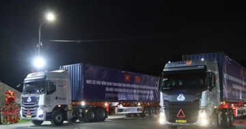 Khánh thành đường vận chuyển hàng hóa Lạng Sơn - Trung Quốc