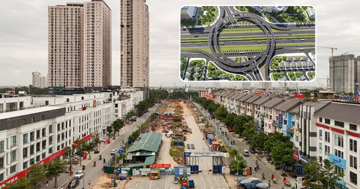 Nút giao hơn 2.300 tỷ được xem 'trục xương sống' trong hệ thống vành đai của Thủ đô đón tin vui lớn