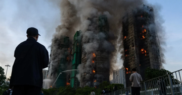 Tìm thấy một người sống sót trong vụ cháy khu chung cư ở Hồng Kông (Trung Quốc)