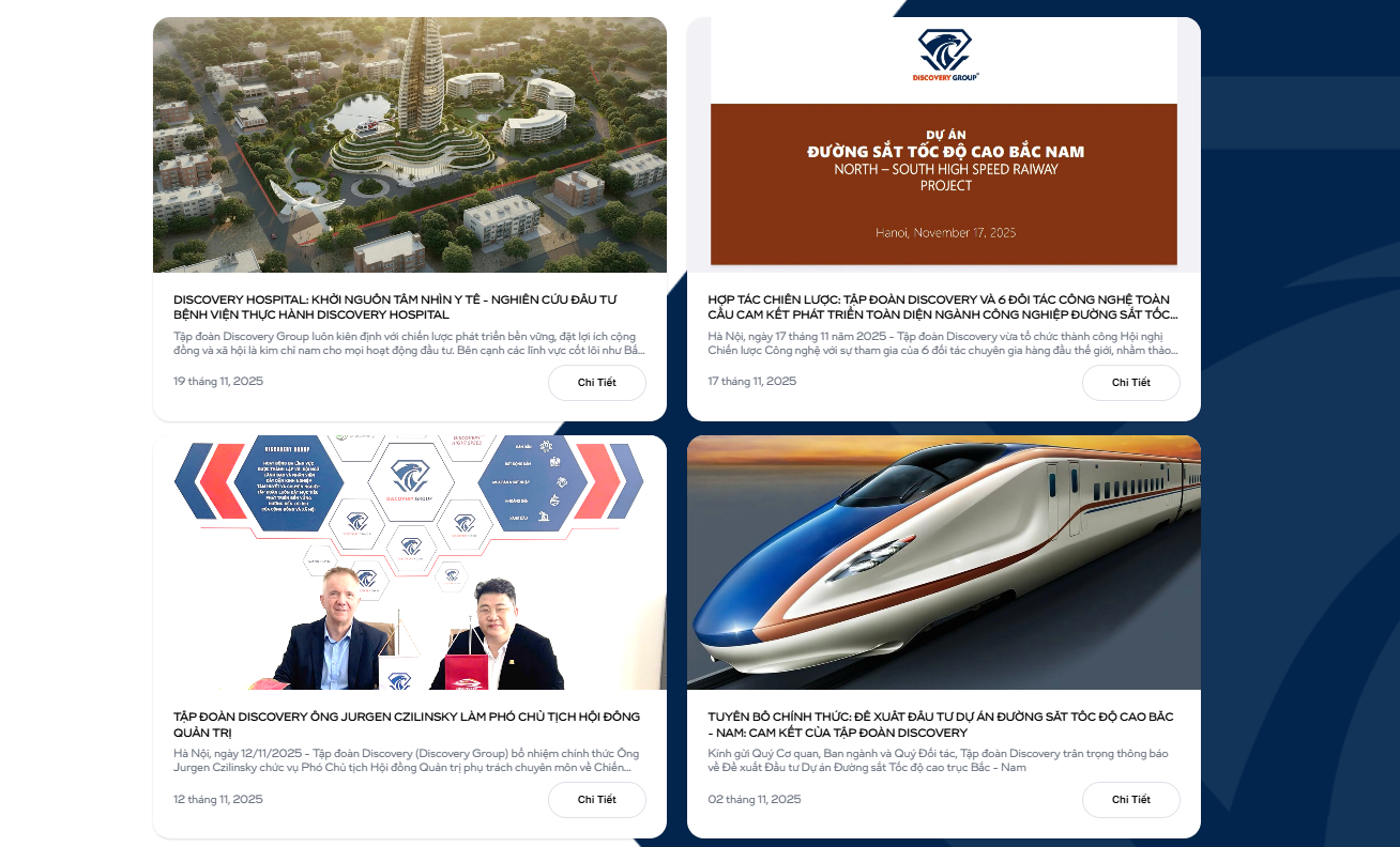 Thông tin Tập đoàn Discovery đề xuất tham gia dự án. Nguồn ảnh: Discovery