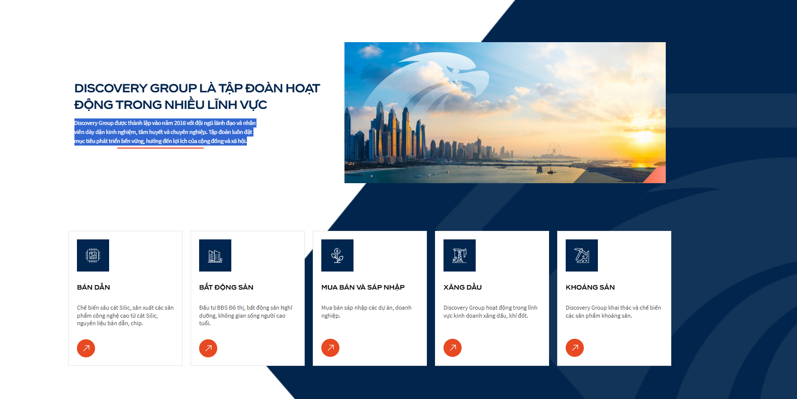 Thông tin về Tập đoàn Discovery. Nguồn ảnh: Discovery