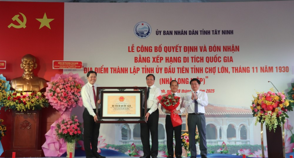 Việt Nam có thêm một Di tích Quốc gia - ảnh 1