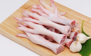 Bất ngờ khi nhiều nước láng giềng săn lùng chân gà đông lạnh của Việt Nam, có nước từng mua hơn 800.000 tấn chỉ trong 1 tháng