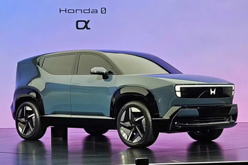 Honda 0 α - Mẫu SUV điện 'có 1-0-2' sẽ mở bán từ 2027