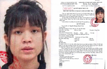 Truy nã đặc biệt Nguyễn Hoàng Thanh Trúc sinh năm 1991