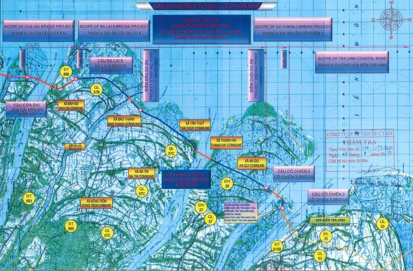 Sắp có tuyến đường ven biển gần 8.000 tỷ đồng kết nối 2 tỉnh ở Đồng bằng sông Cửu Long- Ảnh 1.