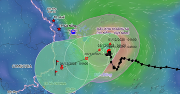 Sóng lớn từ bão số 15 khiến 4 người chết, mất tích