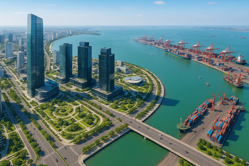 TP. Hải Phòng thông qua quy hoạch Khu kinh tế ven biển Nam Hải Phòng. Ảnh minh họa