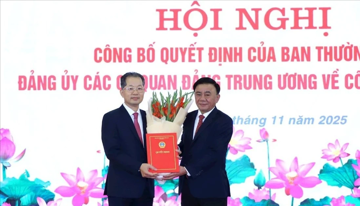 Phó tổng Thanh tra thường trực Thanh tra Chính phủ giữ chức Bí thư Đảng ủy TAND tối cao