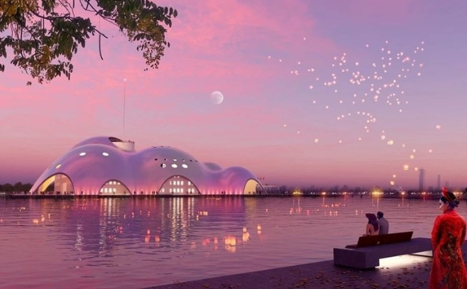 Đại công trường nhà hát gần 13.000 tỷ thuộc top đắt đỏ nhất thế giới của Việt Nam sau 1 tháng khởi công- Ảnh 1.