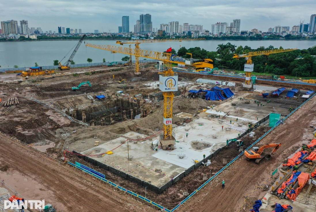Đại công trường nhà hát gần 13.000 tỷ thuộc top đắt đỏ nhất thế giới của Việt Nam sau 1 tháng khởi công- Ảnh 2.
