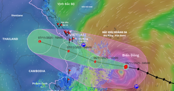 Bão di chuyển quá nhanh, đêm nay đỉnh điểm mưa to gió lớn
