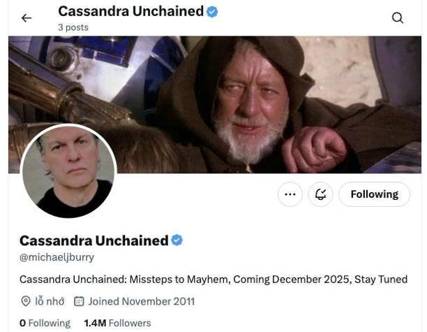 ‘Nhà tiên tri’ cuộc khủng hoảng 2008 đặt cược gần 1 tỷ USD chống lại 2 cổ phiếu AI hot nhất hiện nay - ảnh 1