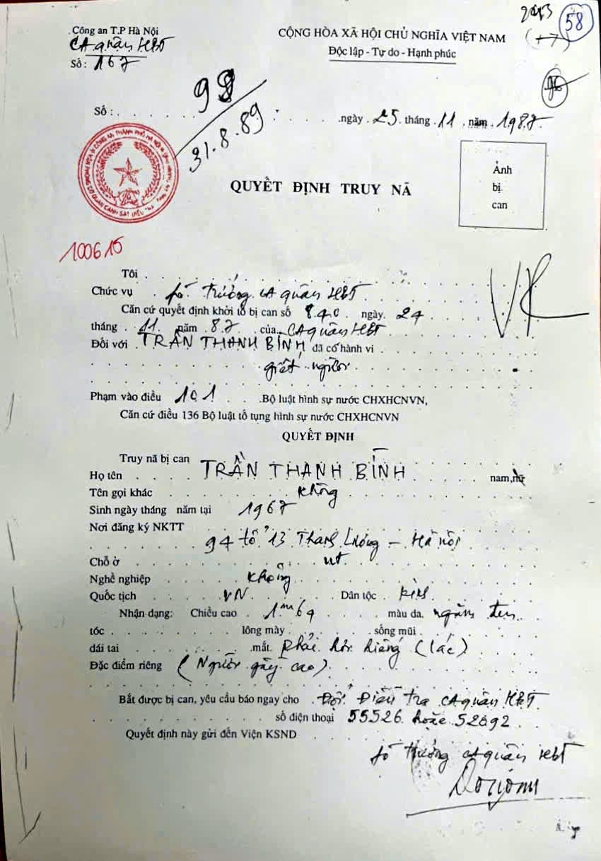 Bắt Trần Thanh Bình sau gần 40 năm truy nã - ảnh 2