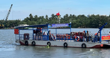 TP. HCM mở lại bến phà hoạt động từ năm 1954 ở cửa ngõ phía Đông
