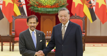 Quốc vương Brunei khuyến khích doanh nghiệp Việt Nam mở rộng hợp tác dầu khí