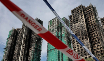 Vụ cháy chung cư Hồng Kông (Trung Quốc): Lực lượng cứu hộ tìm thấy thêm nhiều thi thể