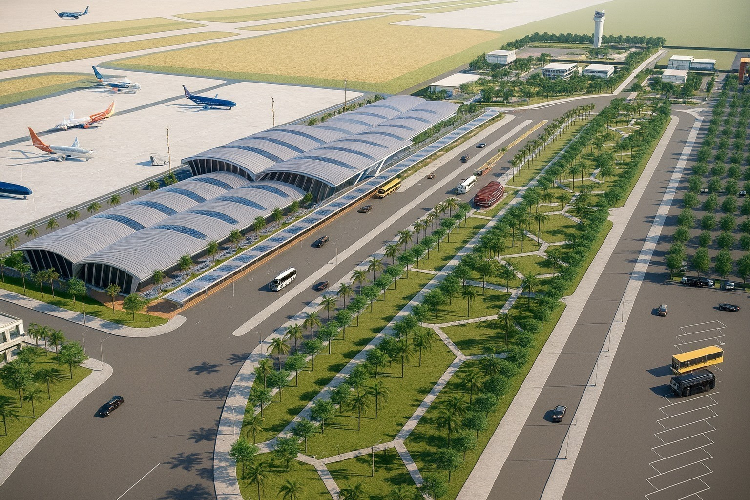 Sân bay 5.000 tỷ tại tỉnh lớn nhất Việt Nam vừa đạt dấu mốc quan trọng- Ảnh 1.