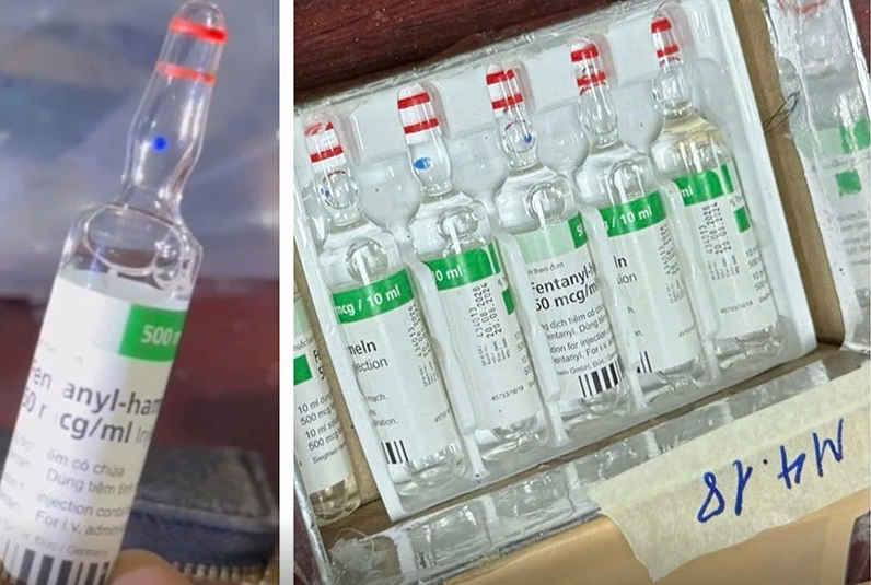 Đột kích một căn nhà tại Hà Nội, phát hiện ma túy cực độc 'gấp 50 lần heroin', chỉ 2mg cũng đủ gây tử vong - ảnh 2