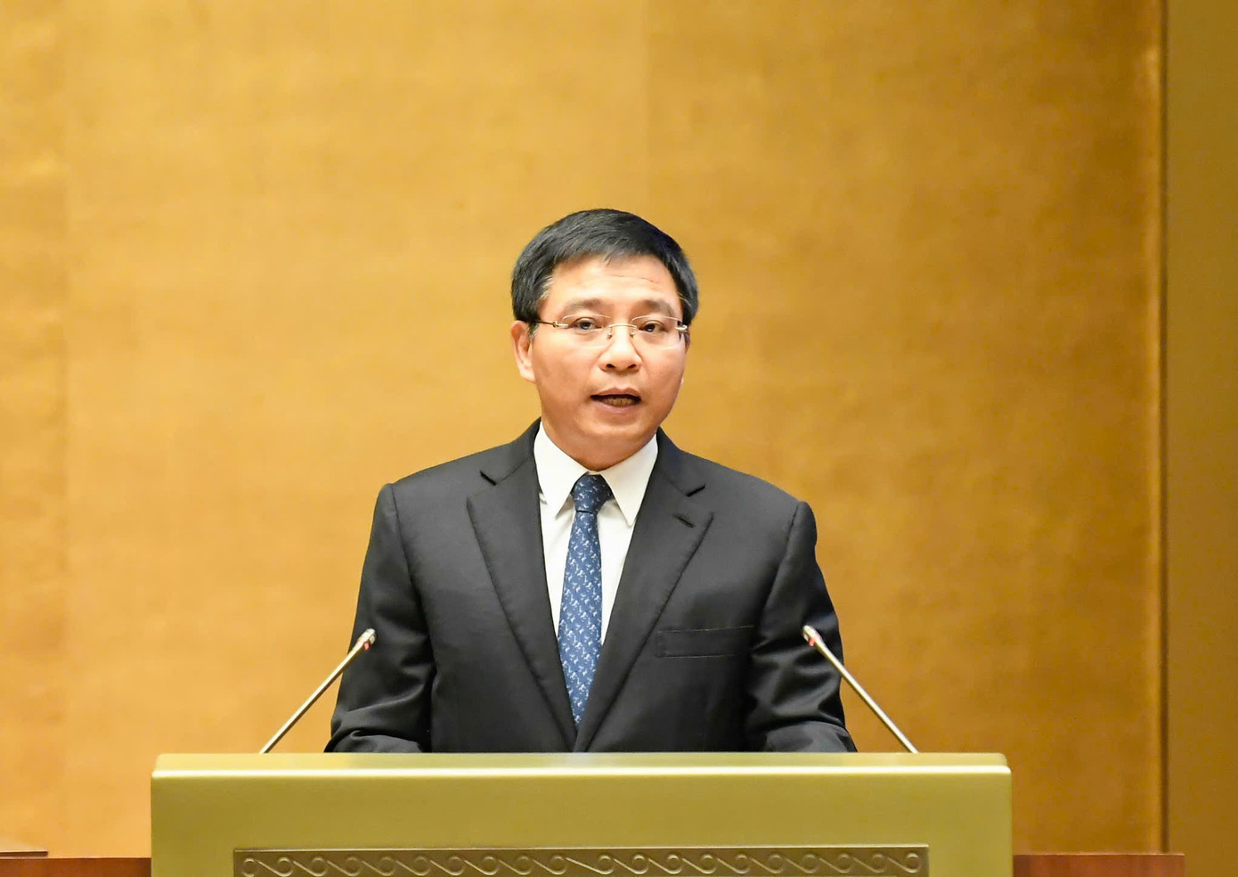 Bộ trưởng Bộ Tài chính Nguyễn Văn Thắng. Ảnh: Như Ý 1012thue3.jpg