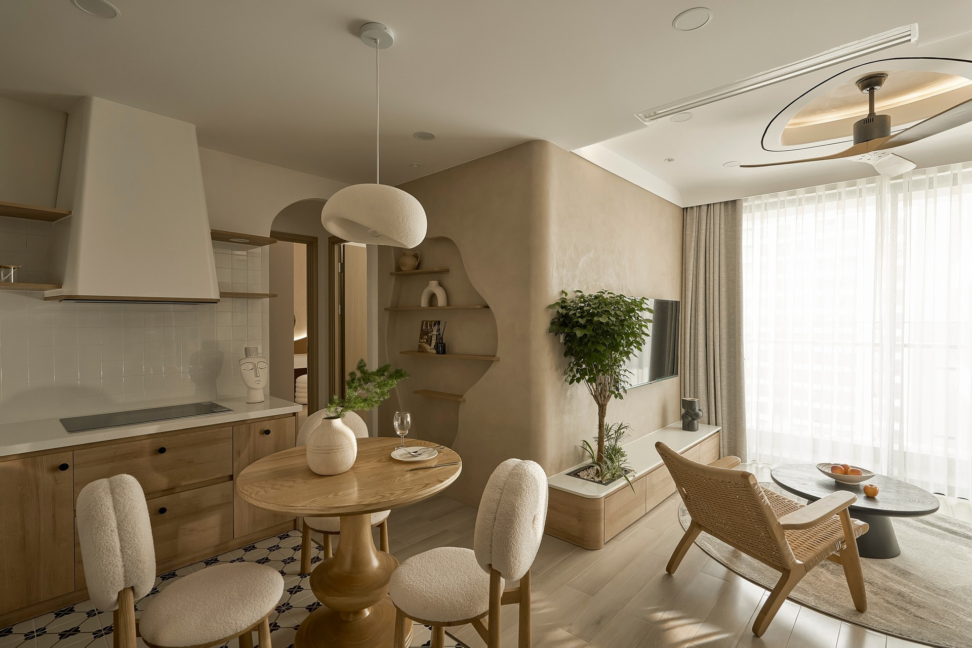 Tối giản nhưng không tối tăm: Bí quyết tạo nên căn hộ đầy ánh sáng- Ảnh 3.