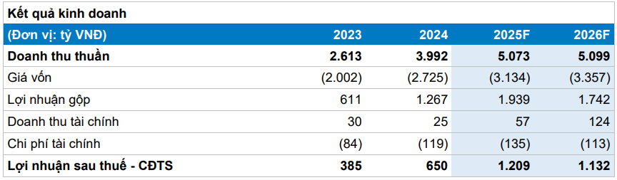 BVSC dự phóng kết quả kinh doanh của Xếp dỡ Hải An trong năm 2025-2026