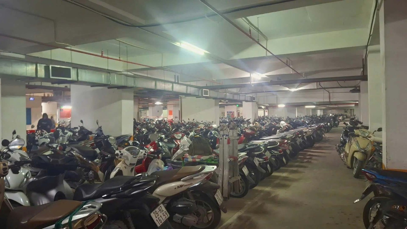 Chung cư HH Linh Đàm (phường Hoàng Liệt, Hà Nội) thông báo ngừng trông xe điện. xd.jpg