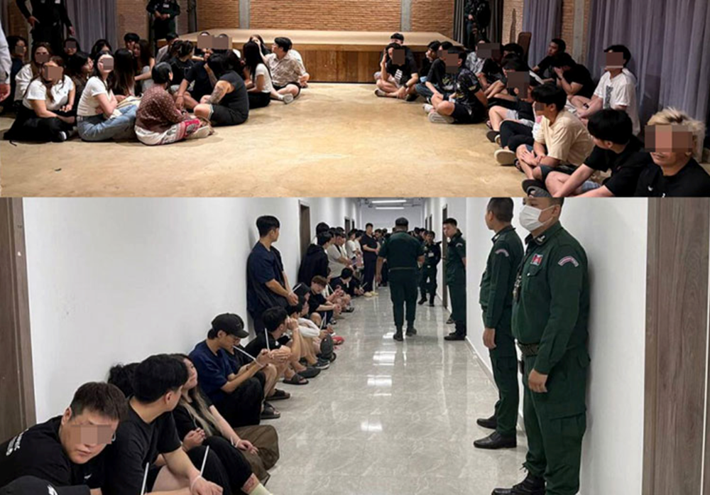 Đột kích đường dây lừa đảo quy mô lớn, bắt giữ 75 người Thái Lan - ảnh 1