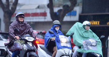 Không khí lạnh mạnh, mưa lớn ở Bắc bộ và khu vực từ Thanh Hóa đến Huế