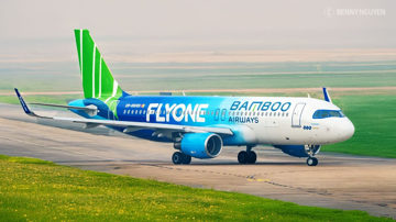Logo FLC đã xuất hiện trở lại trên tàu bay của Bamboo Airways