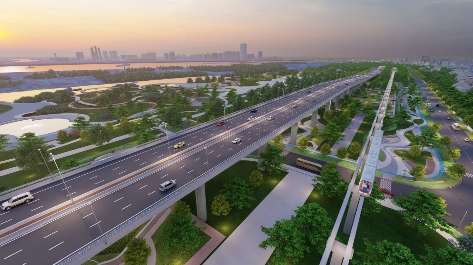 6 ngày nữa, chính thức khởi công siêu dự án 855.000 tỷ ven sông Hồng- Ảnh 2.