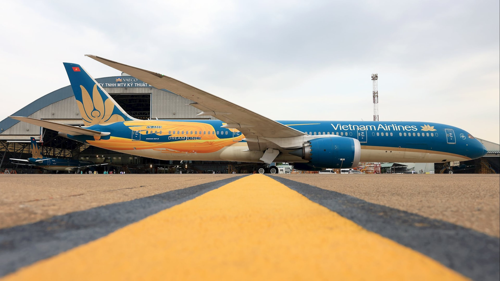 Boeing 787 - tàu bay thân rộng lớn nhất đang được các hãng hàng không Việt Nam khai thác