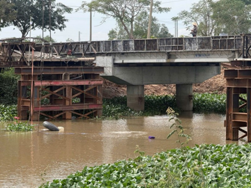 Sập cầu ở Tây Ninh
