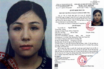 Công an truy nã Nguyễn Thị Hòa sinh năm 1989
