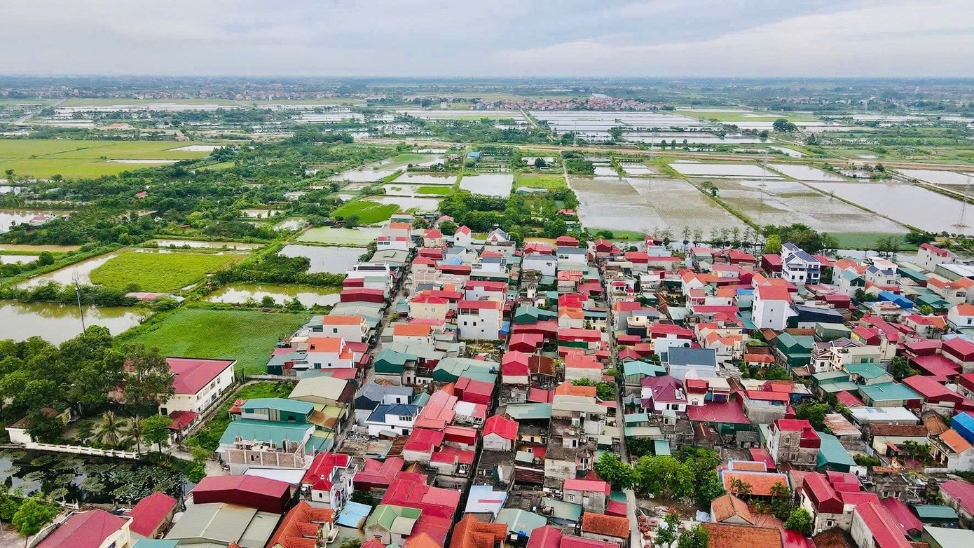 UBND xã Phượng Dực (Hà Nội) đấu giá 28 thửa đất ở vào ngày 20/12. Ảnh minh hoạ. phuong-duc22.jpg