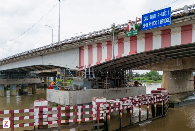 Cầu vượt sông 9.000 tấn áp dụng kỳ tích Việt Nam sắp thông xe trở lại- Ảnh 1. Cầu vượt sông 9.000 tấn áp dụng kỳ tích Việt Nam sắp thông xe trở lại- Ảnh 1.