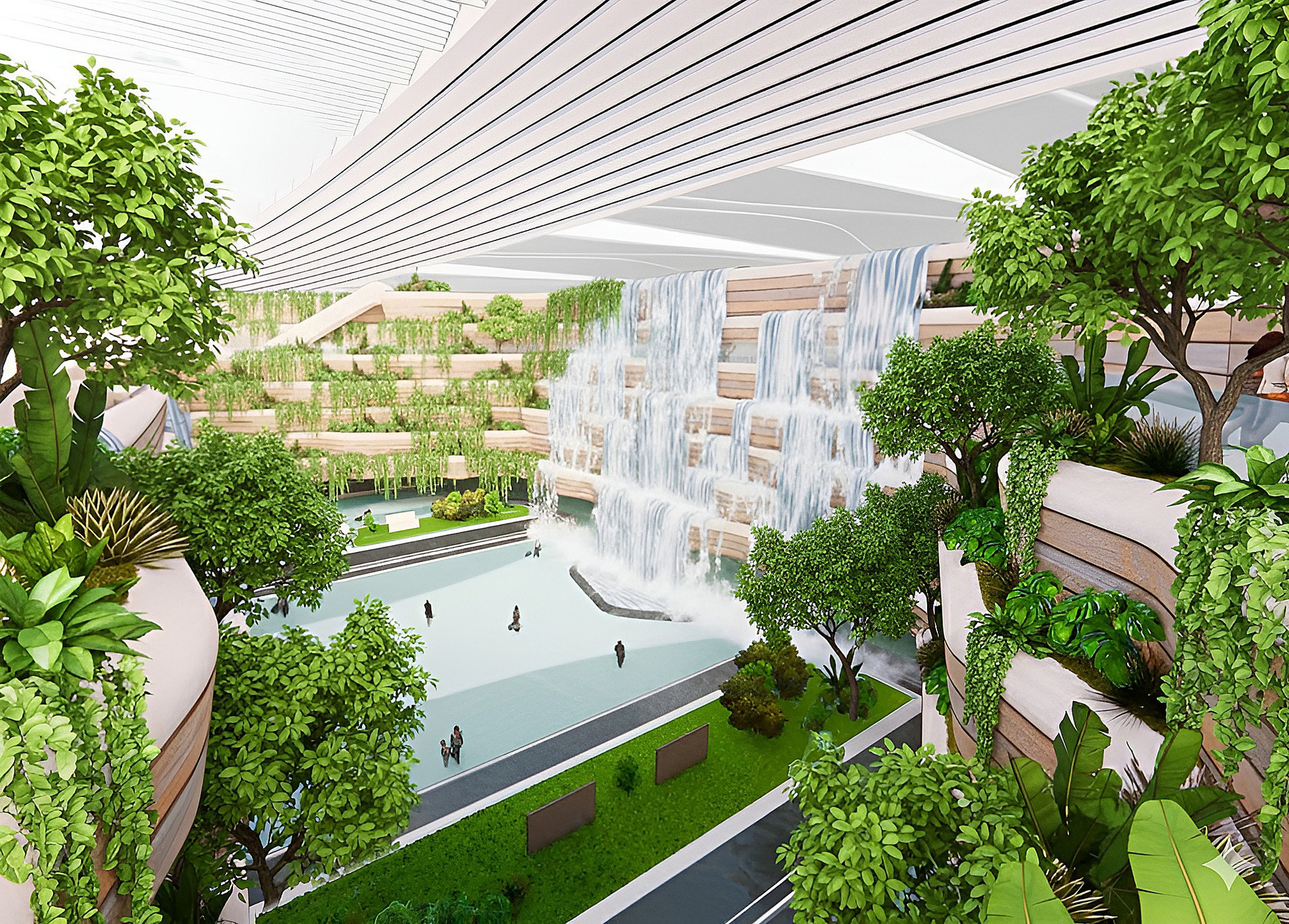 Sân bay đạt tốc độ xây dựng kỷ lục của Việt Nam sắp thành hình, hứa hẹn là ‘Changi thứ 2’ trên thế giới- Ảnh 3.