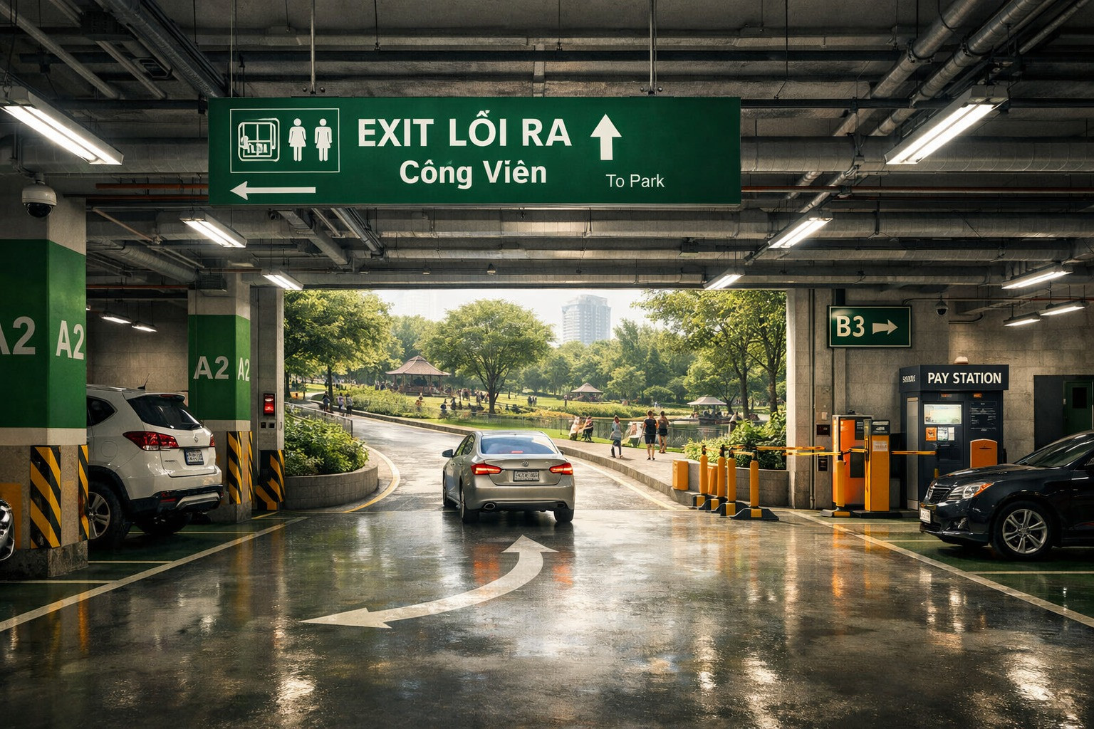 Hà Nội sắp có bãi đỗ xe ngầm 2 tầng đầu tiên tại khu trung tâm, sức chứa hơn 370 xe- Ảnh 2. Hà Nội sắp có bãi đỗ xe ngầm 2 tầng đầu tiên tại khu trung tâm, sức chứa hơn 370 xe- Ảnh 2.