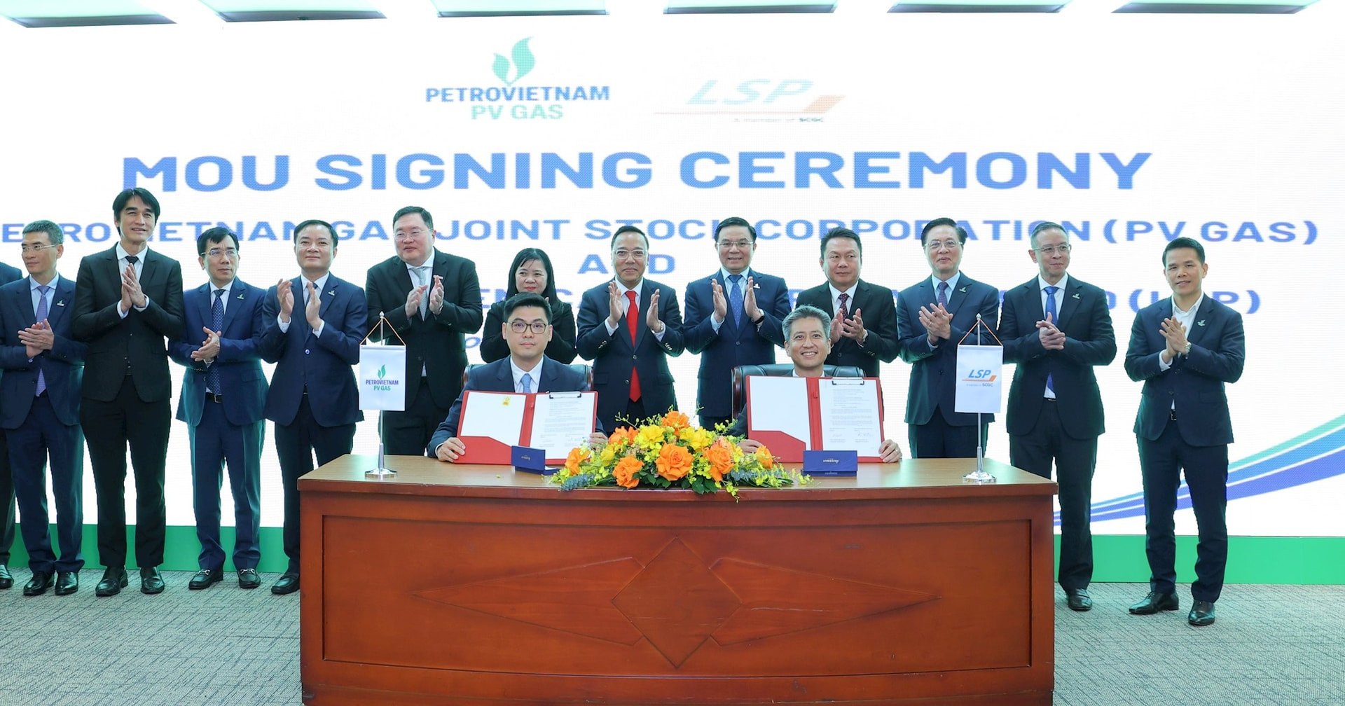 Lễ ký kết biên bản ghi nhớ hợp tác giữa PV <a style='text-decoration: none;' href='/GAS'>GAS</a> và LSP-compressed