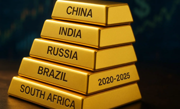 Mua hơn 600 tấn vàng bất chấp giá tăng chưa từng có, 5 quốc gia trụ cột BRICS toan tính gì?