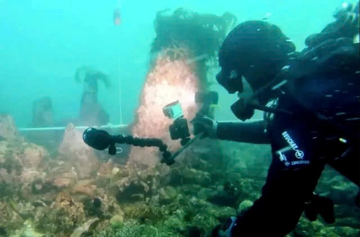 Phát hiện bức tường đá khổng lồ hơn 7.000 năm tại vùng biển phía Tây