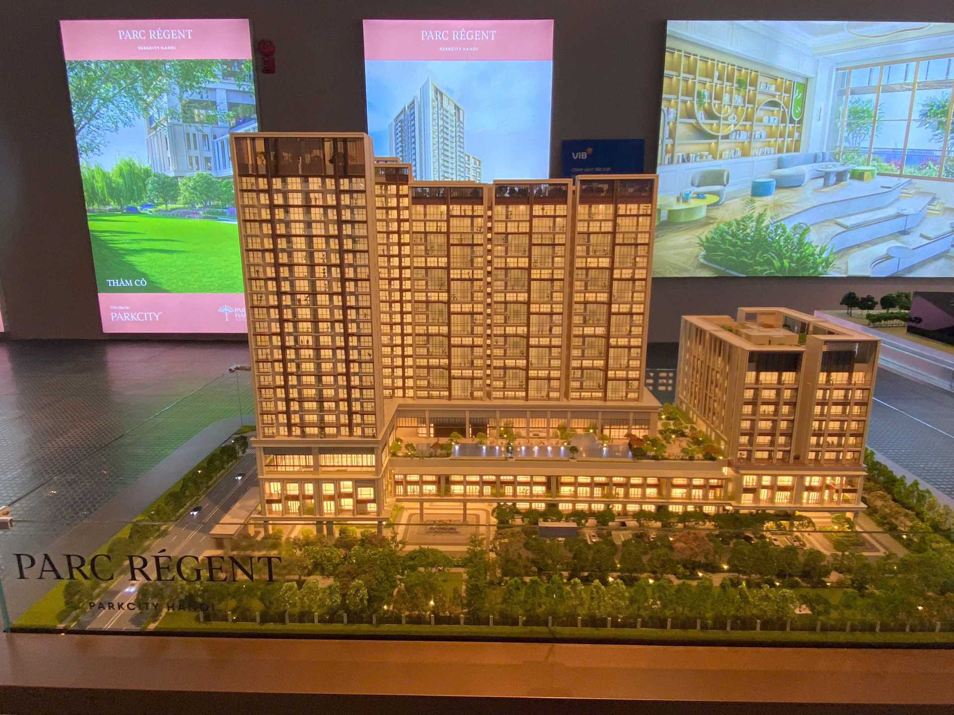 Phối cảnh phân khu Parc Régent tại Khu đô thị Park City Phối cảnh phân khu Parc Régent tại Khu đô thị Park City