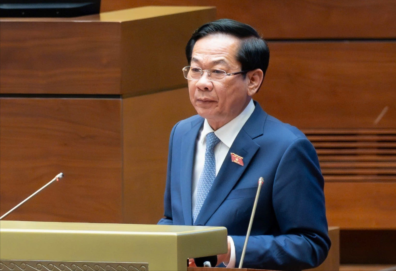 Bộ trưởng Nội vụ Đỗ Thanh Bình. Ảnh: QH 112bnv.jpg