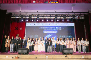 Hành trình “Đổi màu bật sắc” của dàn thí sinh tài năng tại Đêm Chung kết HyperCreative 2025