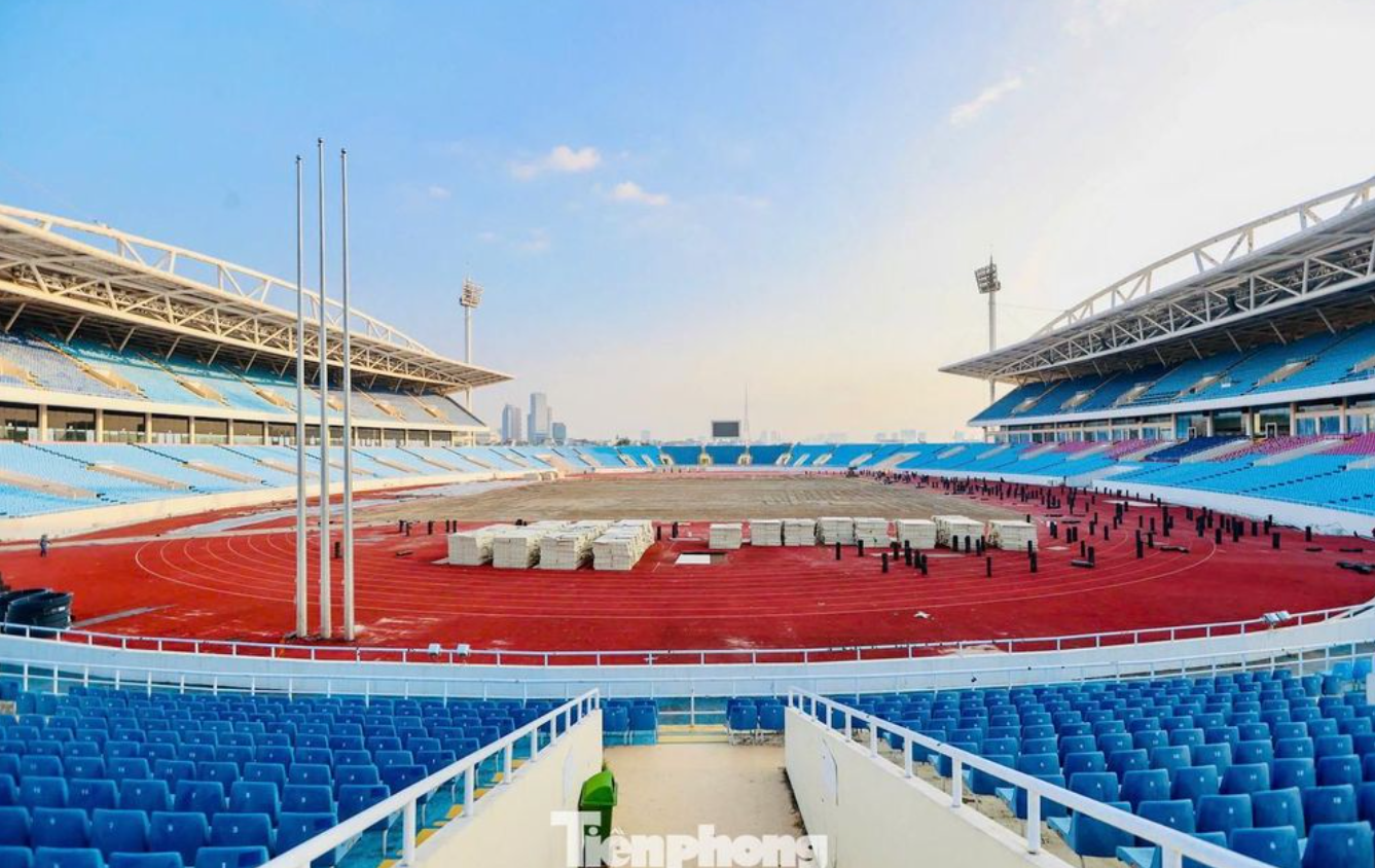 Sân vận động lớn thứ 2 Việt Nam, sức chứa 40.000 chỗ ngồi sắp hoàn tất ‘lên đời’ - Ảnh 1.