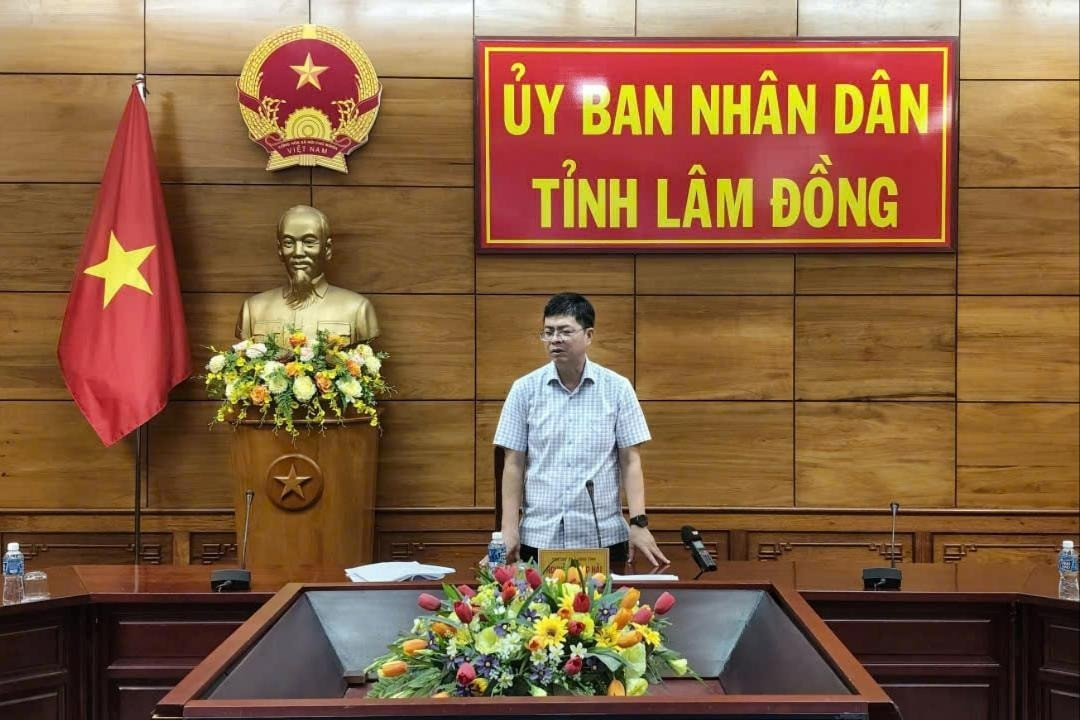 Hình ảnh tại buổi làm việc. Nguồn ảnh: Báo Lâm Đồng