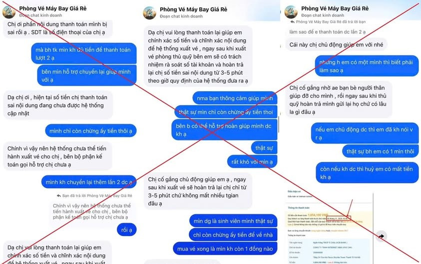 Công an phát cảnh báo quan trọng tới người mua vé máy bay dịp Tết - ảnh 1