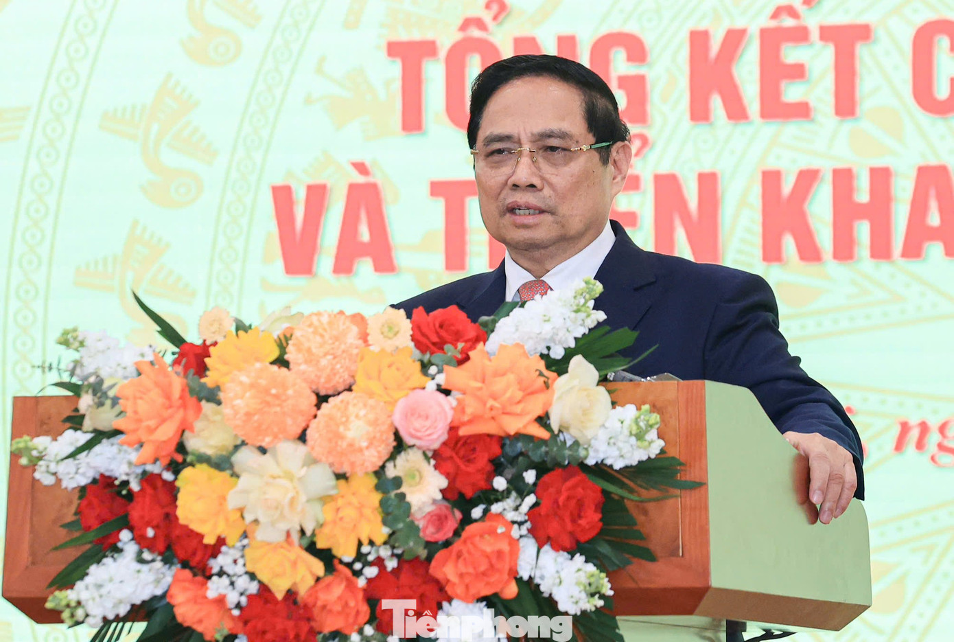 Thủ tướng Phạm Minh Chính phát biểu tại hội nghị. Ảnh: Lộc Liên. tp-thu-tuong-pham-minh-chinh.png