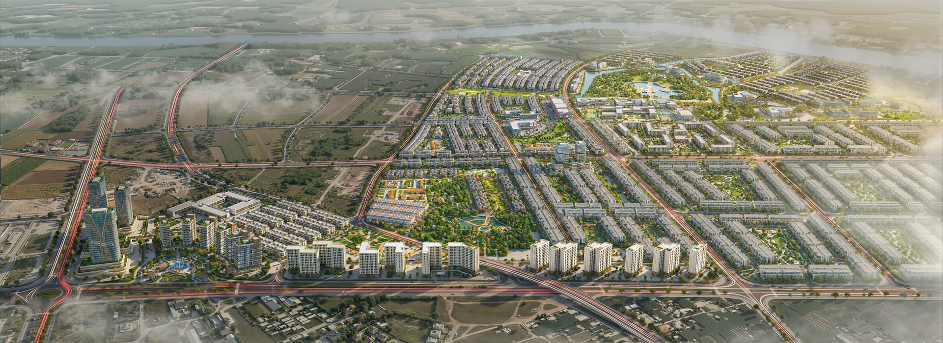 Toàn cảnh Tổ hợp dự án An Tây