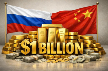 Chưa từng có trong lịch sử: Hai quốc gia chủ chốt BRICS lập kỷ lục mua bán vàng, đánh dấu bước ngoặt phi USD hóa